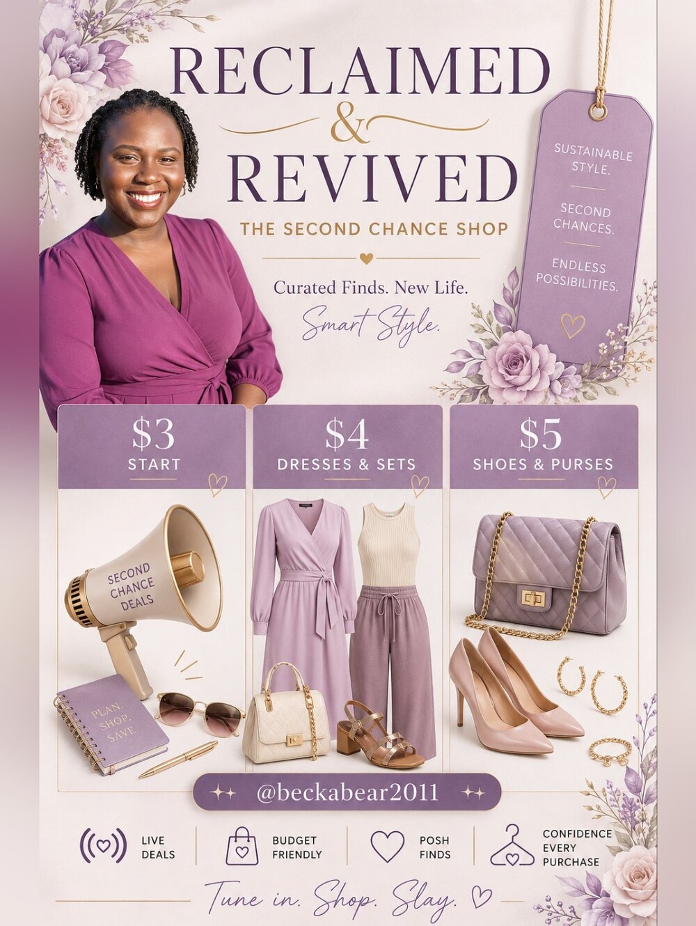 $4 Starts ✨ Reclaimed & Revived ✨ The Second Chance Shop. - Picture 2 of 3